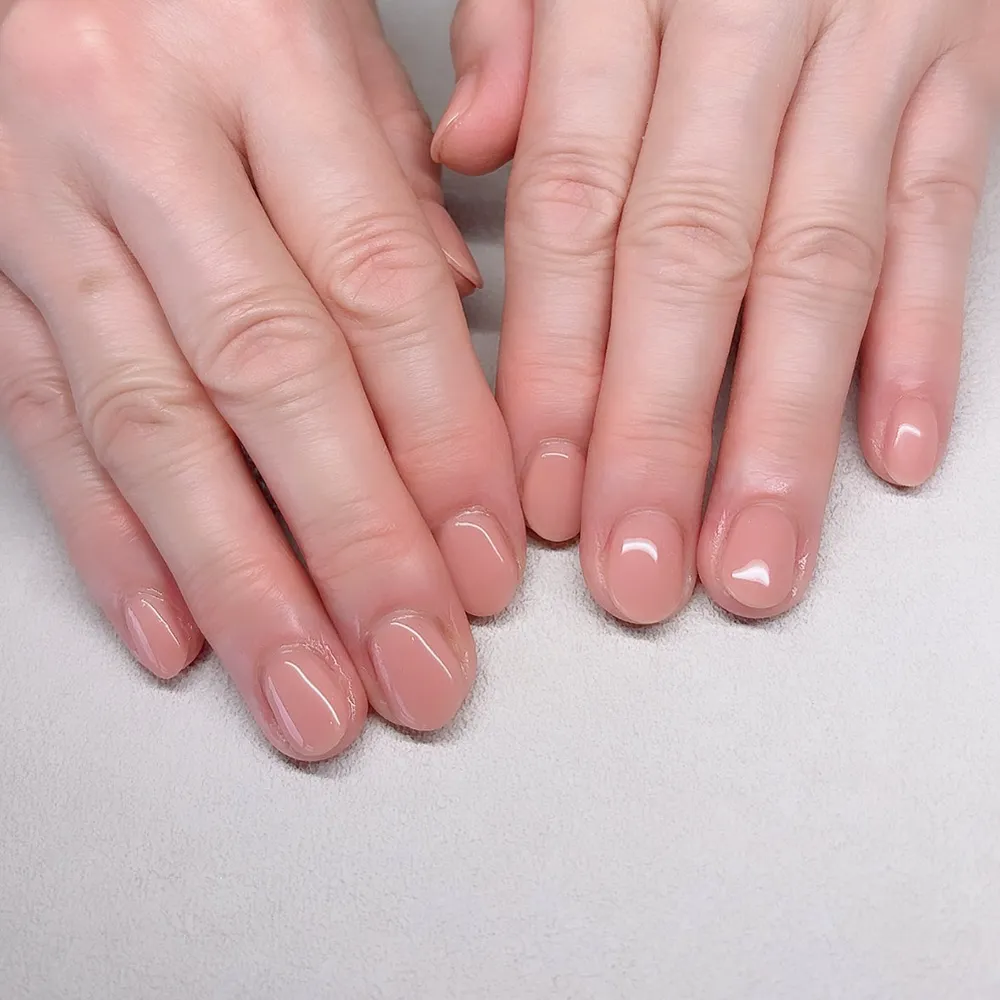 One color お肌の色に合った自然なカラーもお作りします🤲🏻 ネイルサロン エスネイル Private Salon S.Nail