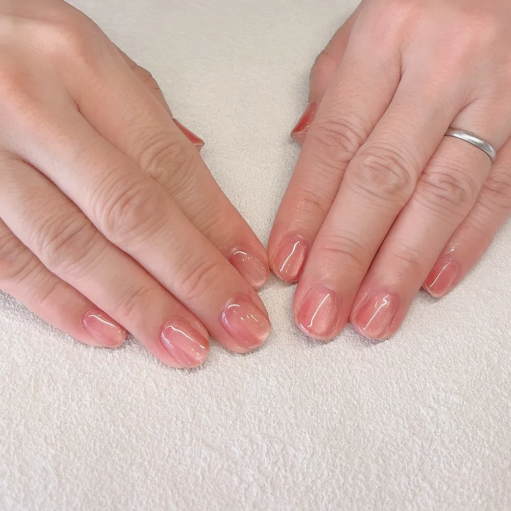 Design gel 光が綺麗なぷるマグ🍉🫧 ネイルサロン エスネイル Private Salon S.Nail